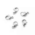 Jewelry making Stainless Steel Lobster Clasp 100 pack